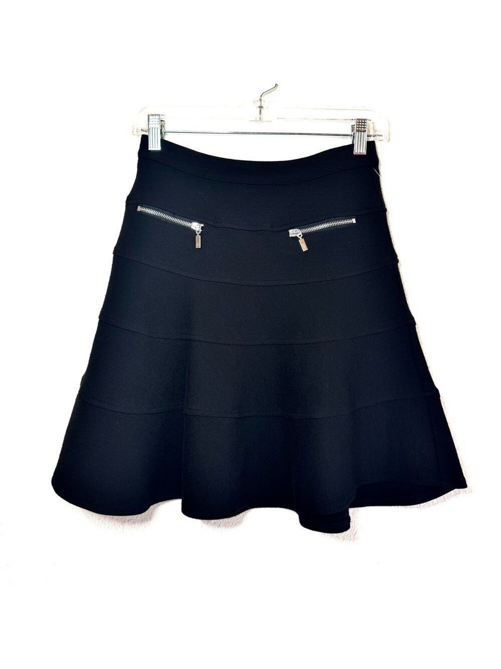 *NWOT* SEE BY CHLOE Wool A-Line Black Skirt